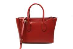 Polo Ralph Large Leather Sloane Satchel