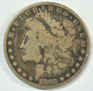 Scarce 1882-CC Morgan Silver Dollar. Key date