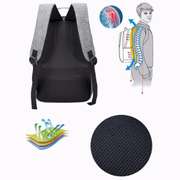 Men Backpack With USB Port
