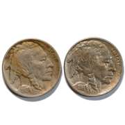 1913 &1914 Buffalo Nickels