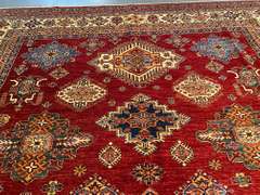 EXQUISITE  FINE SUPER KAZAK RUG 8.9x12