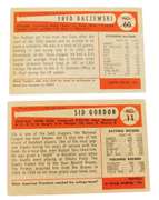 2 Bowman 1950's Baseball Cards