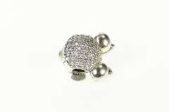 Sterling Silver Pandora Disney Shimmering Minnie Clip Charm/Pendant