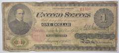 $ 1 1862 Series 67 First US Note