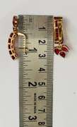 9.0 Carat Ruby Earrings in 14kt Gold