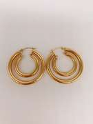 14kt Solid Yellow Gold Earrings
