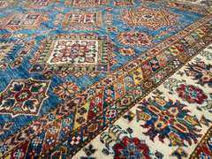 STUNNING FINE SUPER KAZAK RUG 8.3x10.9