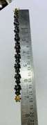 22.0 Carat Blue Sapphire Bracelet in 14kt Gold