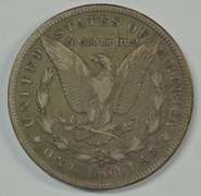 Rare 1880-CC Morgan Silver Dollar in upper end circ