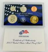 2007 U.S. Mint Proof Set & COA
