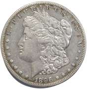 1896 S Better Date Morgan Dollar