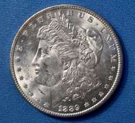 1889 B U MORGAN DOLLAR