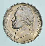 1939-D Jefferson Nickel