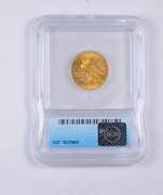 MS65 1915 $5.00 Indian Head Gold Half Eagle - MEXX - Graded ICG