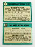 2 Topps 1965 Rookie Stars Baseball Cards