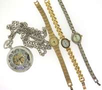 Lot of 3 Watches and Pocket Watch