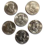 2 Each Frosty White BU 1954 P D S Franklin