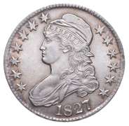 1827 Capped Bust Half Dollar