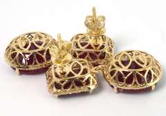 Magnificent Ruby Earrings
