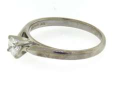 Powerful White Gold Diamond Engagement Ring