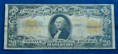 1922 $20 Gold Certificate