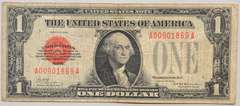 $ 1 Red Seal Series 1928 US Note