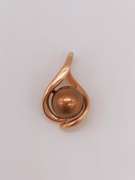 14kt Rose Gold & Pearl Pendant