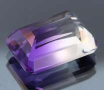 Beautiful 21.29ct top color created Ametrine