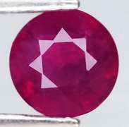 Beautiful deep red 1.55ct Ruby solitaire