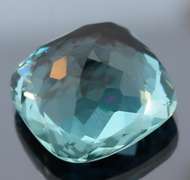 Designer 30.84ct blue green Hydrothermal Quartz