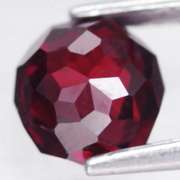 Full checker cut! 3.14ct violet red Rhodolite Garnet