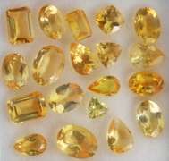 Glittering 12.15ct 19 piece assorted Citrine parcel