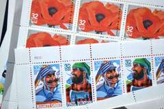 $ 148.28 US Face Value Souvenir Sheets