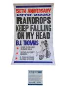 B.J. Thomas Autographed 12x18 Poster