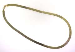 Italian Sterling Silver Group Lot Of Two Herringbone chain Necklace