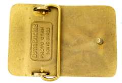 Lonestar Solid Brass Belt Buckle