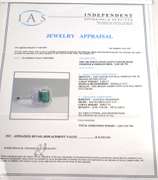 Amazing Emerald & Diamond Ring in 18KT