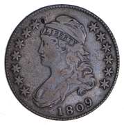 1809 Capped Bust Half Dollar - O-113 - Circulated