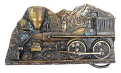 1977 Cap't Hawk's Train Belt Buckle