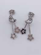 14kt Gold Diamond Earrings