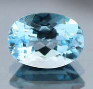 Classic Oval 5.57ct Swiss Blue Topaz