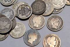 30 Full Rim Barber Dimes