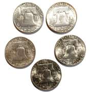 5  Frosty White BU 1954 P D S