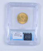 MS65 1891-CC $5.00 Liberty Head Gold Half Eagle - Graded by ICG