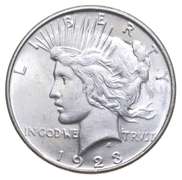 1923-D Peace Silver Dollar