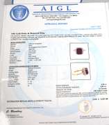 Wonderful 14KT YG Ruby & Diamond Ring