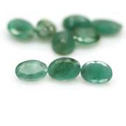 6.61ct 9 piece Zambian Emerald parcel