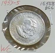 1953-S Wash Carver Silver Half Choice/Gem