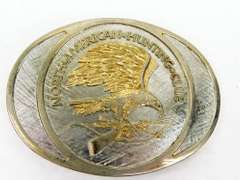 Wings of Gold Hunting Club Belt Buckle w/Box