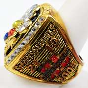 2005 Pittsburgh Steelers Replica Super Bowl Ring, 11